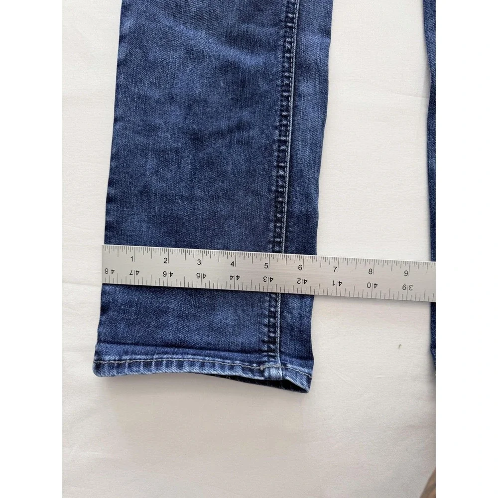 Silver Jeans Co Suki Capri Jeans Womens 26 Blue Med Wash Mid Rise 26x23.5 Denim